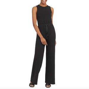 Spanx AirEssentials Sleeveless Wide Leg Jumpsuit - Black - XL